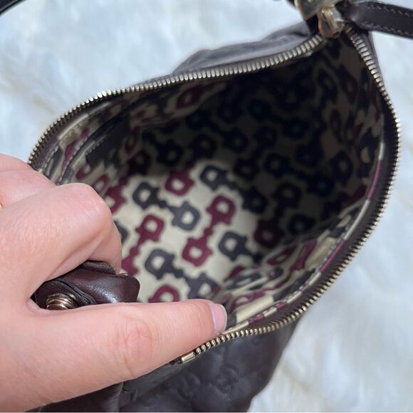 Gucci Guccissima brown abbey bag - preowned - Picture 6 of 16